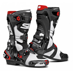 Stivali racing estivi Rex Air Bianco Nero | SIDI