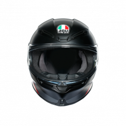 K6 AGV ECE MULTI MPLK MINIMAL PURE MATT BLACK/WH/RED