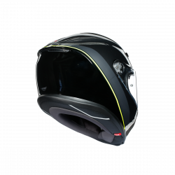 K6 AGV ECE MULTI MPLK MINIMAL GUNMET/BLACK/YELLOW FL