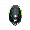 K1 AGV E2205 MULTI POWER GUNMETAL/WHITE/GREEN