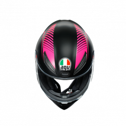 K1 AGV E2205 MULTI WARMUP BLACK/PINK