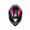 K1 AGV E2205 MULTI WARMUP BLACK/PINK