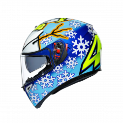 K3 SV AGV E2205 TOP MPLK ROSSI WINTER TEST 2016