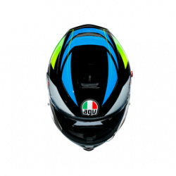 K5 S AGV E2205 MULTI MPLK CORE BLACK/CYAN/YELLOW FLUO