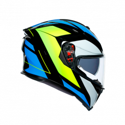 K5 S AGV E2205 MULTI MPLK CORE BLACK/CYAN/YELLOW FLUO