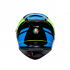 K5 S AGV E2205 MULTI MPLK CORE BLACK/CYAN/YELLOW FLUO