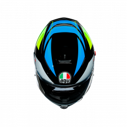 K5 S AGV E2205 MULTI MPLK CORE BLACK/CYAN/YELLOW FLUO