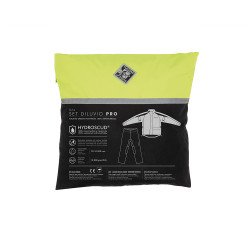 SET DILUVIO PRO Nero–Giallo Fluo ANTIPIOGGIA | TUCANO URBANO