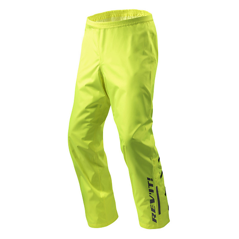 REV'IT RAIN ACID H2O GIALLO NEON PANTALONI ANTIPIOGGIA Taglia Int M