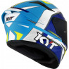 CASCO KYT TT-COURSE GRAND PRIX WHITE/LIGHT BLUE | KYT