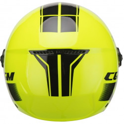 Casco 107X FLORENCE TECH Giallo fluo Nero lunga