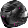 CASCO MODULARE N100.5 LIGHTSPEED N-COM 055 NERO ROSA | NOLAN