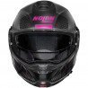 CASCO MODULARE N100.5 LIGHTSPEED N-COM 055 NERO ROSA | NOLAN