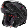 CASCO MODULARE N100.5 LIGHTSPEED N-COM 055 NERO ROSA | NOLAN