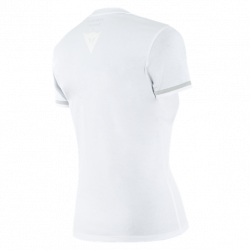 PADDOCK LADY T-SHIRT WHITE/GLACIER-GRAY (85F) | DAINESE