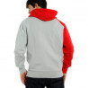 PADDOCK FULL-ZIP HOODIE GLACIER-GRAY/LAVA-RED/BLACK (81C) | DAINESE