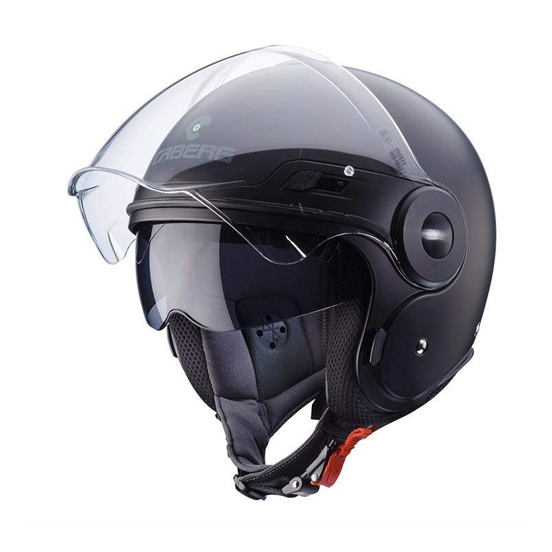 caberg uptown legend nero opaco casco jet