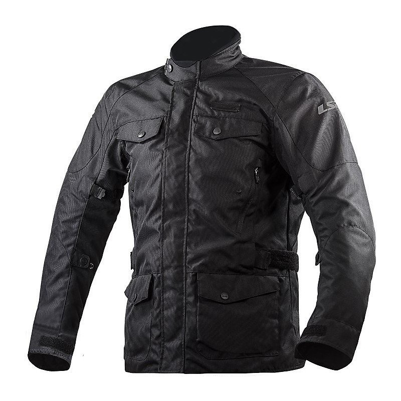 GIACCA MOTO METROPOLIS MAN JACKET BLACK  | LS2