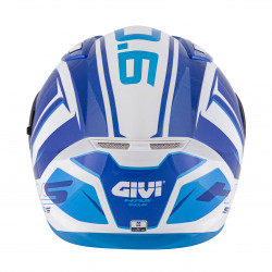 CASCO INTEGRALE 50.6 STOCCARDA BLADES BIANCO BLU | GIVI