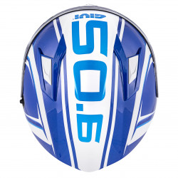 CASCO INTEGRALE 50.6 STOCCARDA BLADES BIANCO BLU | GIVI