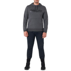 Oakley B1B Po Hoodie - Blackout Light Heather - 472398-02F | Oakley