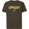 OAKLEY TC SKULL SS TEE  NEW DARK BRUSH MAN TSHIRT SNOW  FOA400911-86L | OAKLEY