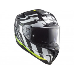 CASCO FF327 CHALLENGER CT2 FLAMES WHITE YELLOW | LS2