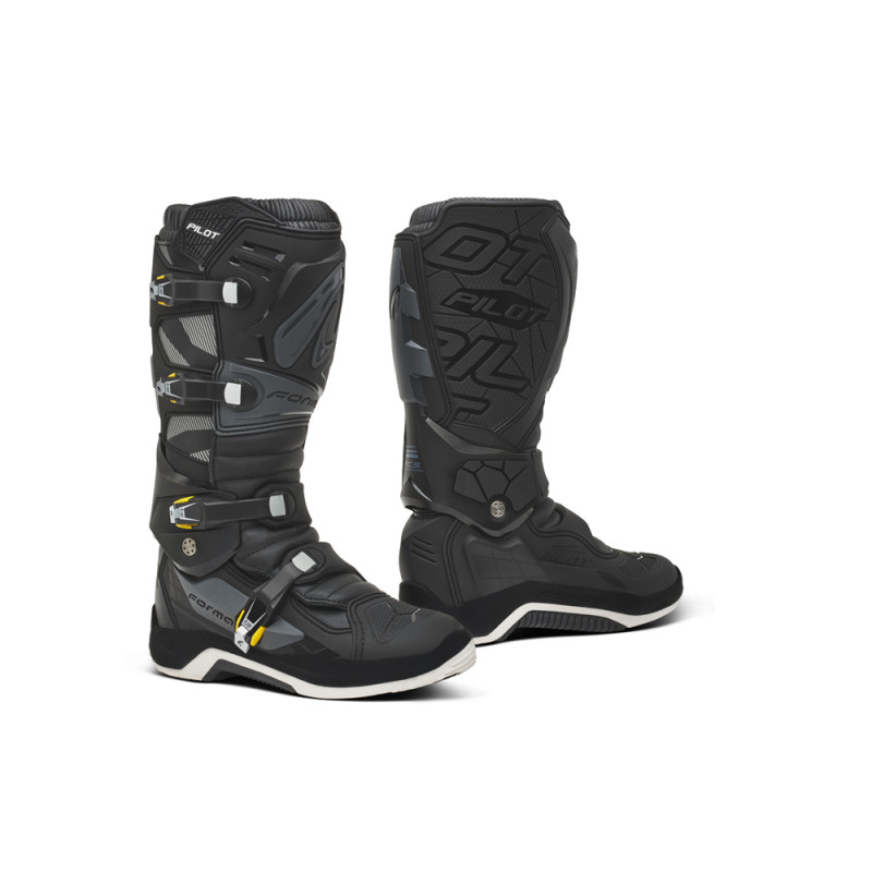 STIVALI OFFROAD PILOT BLACK ANTHRACITE | FORMA BOOTS