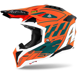 CASCO AVIATOR 3 RAMPAGE ORANGE GLOSS | AIROH