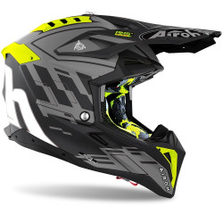 CASCO AVIATOR 3 RAMPAGE BLACK MATT | AIROH