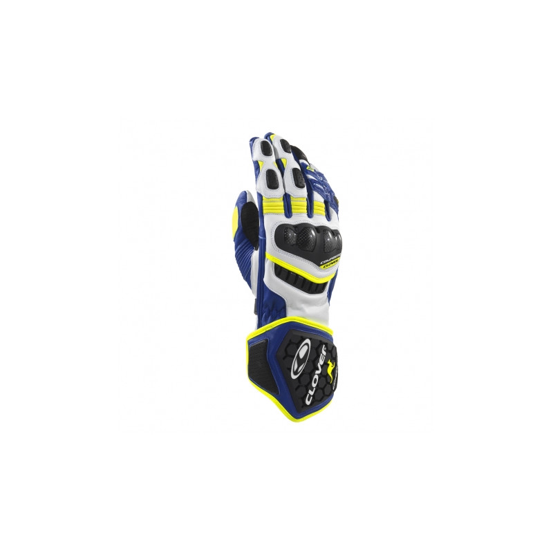 RS-9 RACE REPLICA GLOVES BL/G | CLOVER