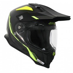 CASCO J14 LINE FLUO YELLOW CARBON LOOK | JUST1