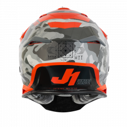 CASCO J39 Kinetic Camo Grey Red Fluo Orange | JUST1