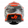 CASCO J39 Kinetic Camo Grey Red Fluo Orange | JUST1