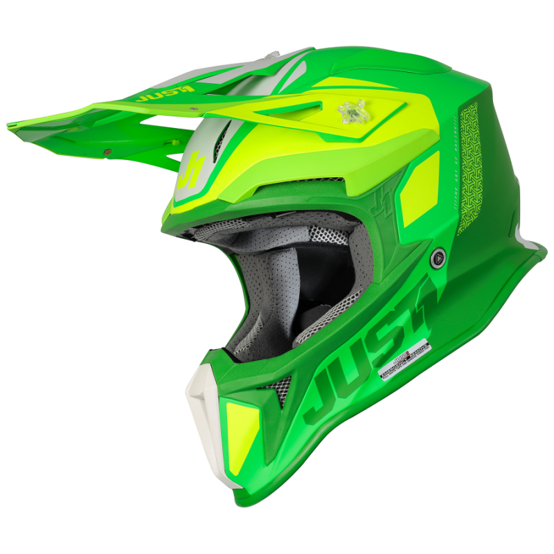 CASCO J18 MIPS PULSAR FLUO LIME GREEN (MATT) | JUST1