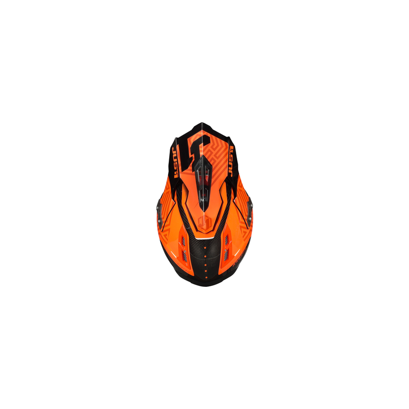 CASCO J12 Syncro Fluo Orange Carbon - Gloss | JUST1