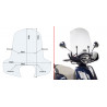 SCHERMO SPEC. TRASPIAGGIO  KYMKO 6109A | GIVI