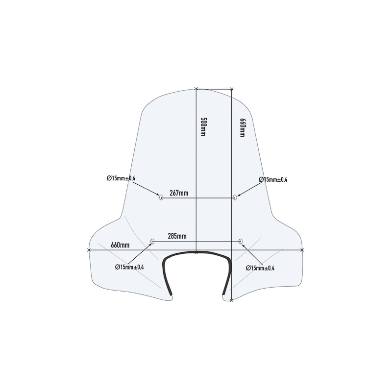 SCHERMO LIBERTY50-125-200'04 107A | GIVI