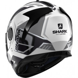 CASCO SPARTAN 1.2 ANTHEON WHITE SILVER BLACK | SHARK