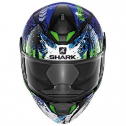 CASCO SKWAL 2 SWITCH RIDER BLACK BLUE GREEN