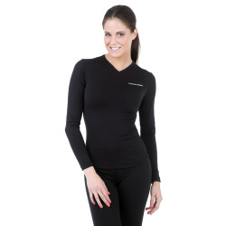 MAGLIA POLO NORD  LADY NERO WOMAN 4 STAGIONI - 672N | TUCANO URBANO