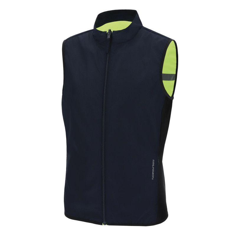 NANO SWITCH GILET BLU SCURO–GIALLO FLUO  MAN 4 STAGIONI - B701BSYF | TUCANO URBANO