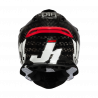 CASCO J12 PRO RACER WHITE CARBON GLOSS | JUST1