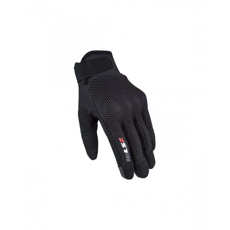 GUANTO MOTO RAY MAN GLOVES BLACK | LS2