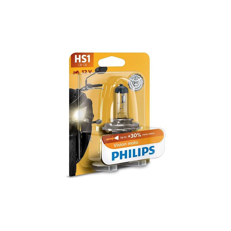 20126362 LAMPADA PHILIPS HS1 VISION - 12V 35/35W - (Rif.Philips: 12636BW) | SGR