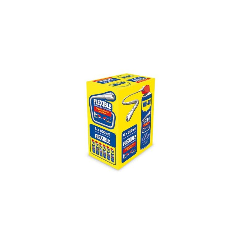 050025 WD-40 FLEXIBLE 600ML (CARTONE 6 PZ) | SGR