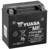 065129WC BATTERIA YUASA YTX14 (SIGILLATA ATTIVATA - FACTORY SEALED) 12V/12AH | SGR