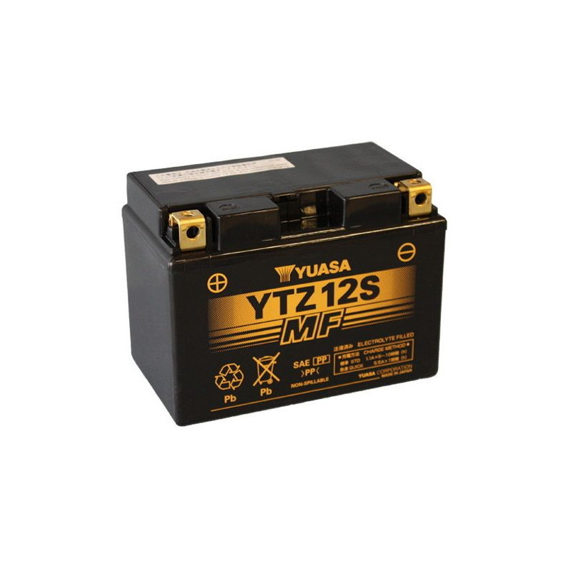 065012 BATTERIA YUASA YTZ12S (SIGILLATA ATTIVATA - FACTORY SEALED) 12V/11AH | SGR