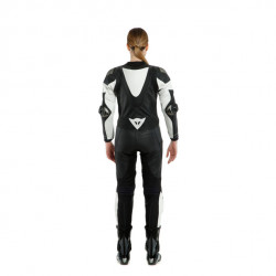 IMATRA LADY 1PC BLACK/WHITE TUTA INTERA IN PELLE | DAINESE