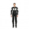 IMATRA LADY 1PC BLACK/WHITE TUTA INTERA IN PELLE | DAINESE